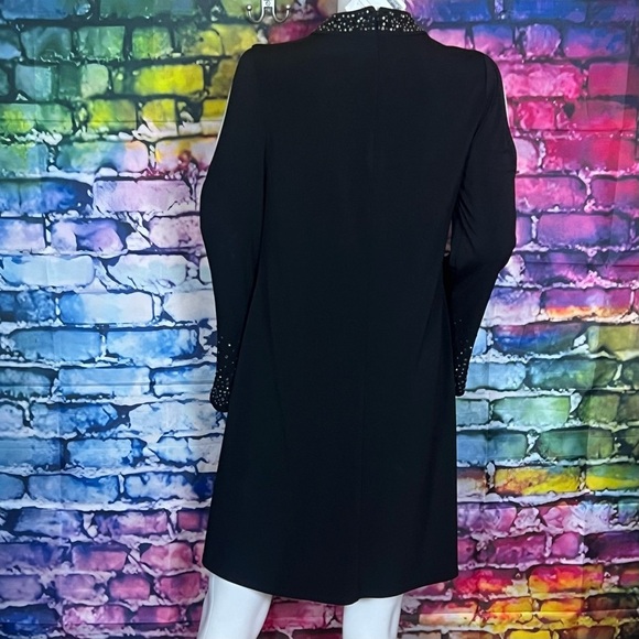 NWT Jessica Howard open V-neck A-line dress - Picture 5 of 11